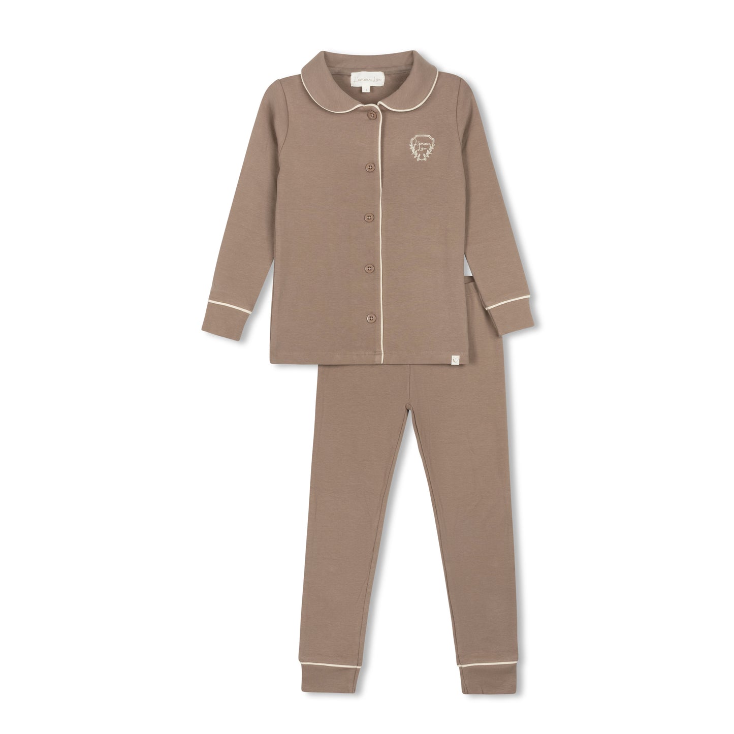 Grandpa Emblem PJ - Mocha