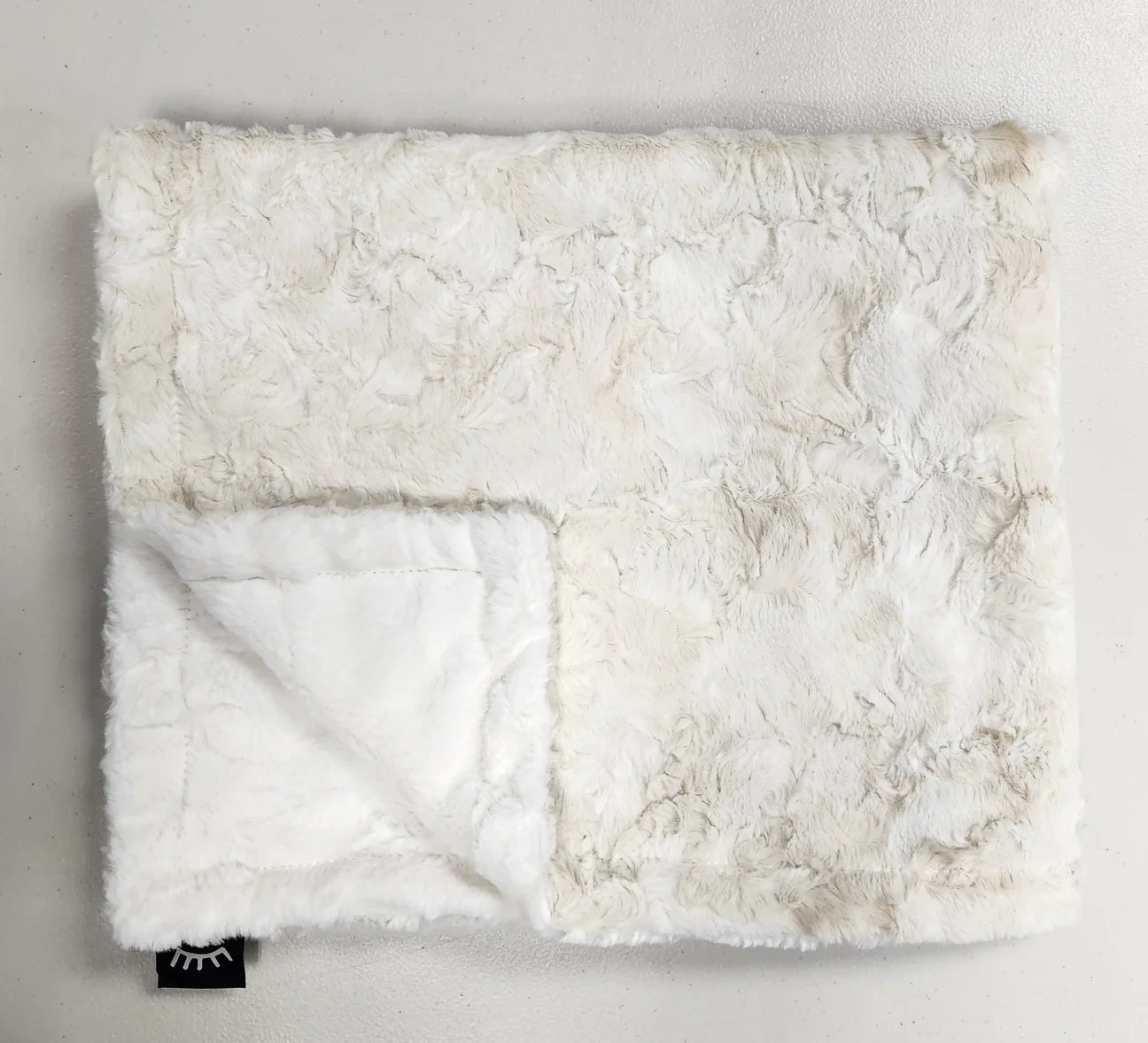 Smokey Natural Minky Blanket