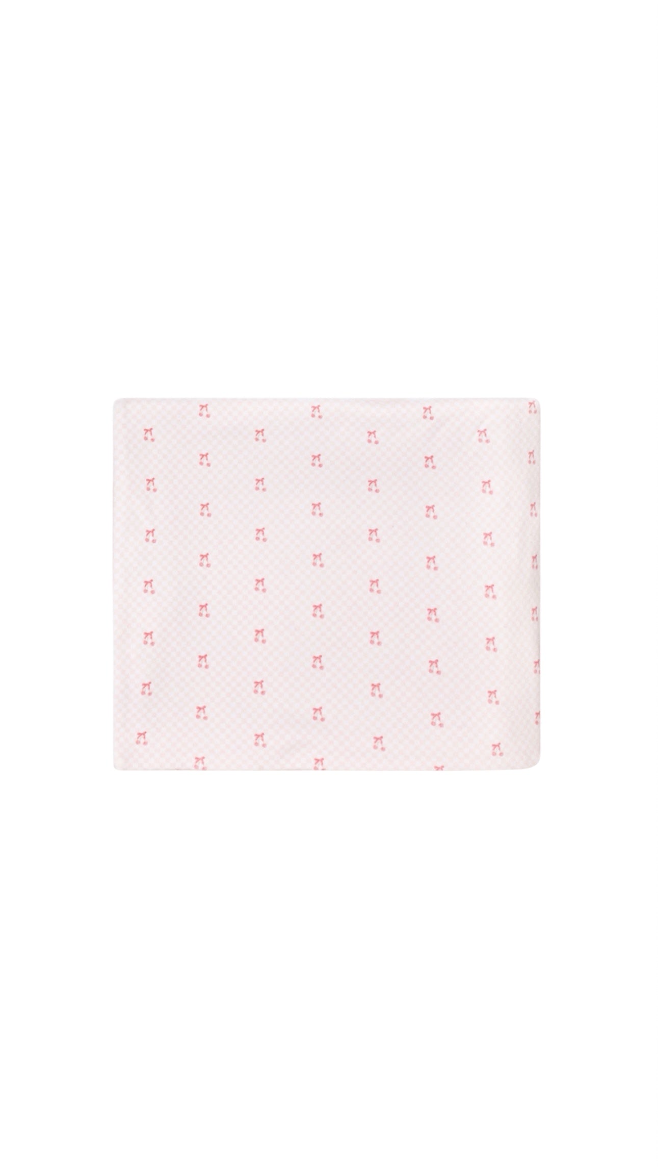 Girls Checkerboard Cherry Blanket
