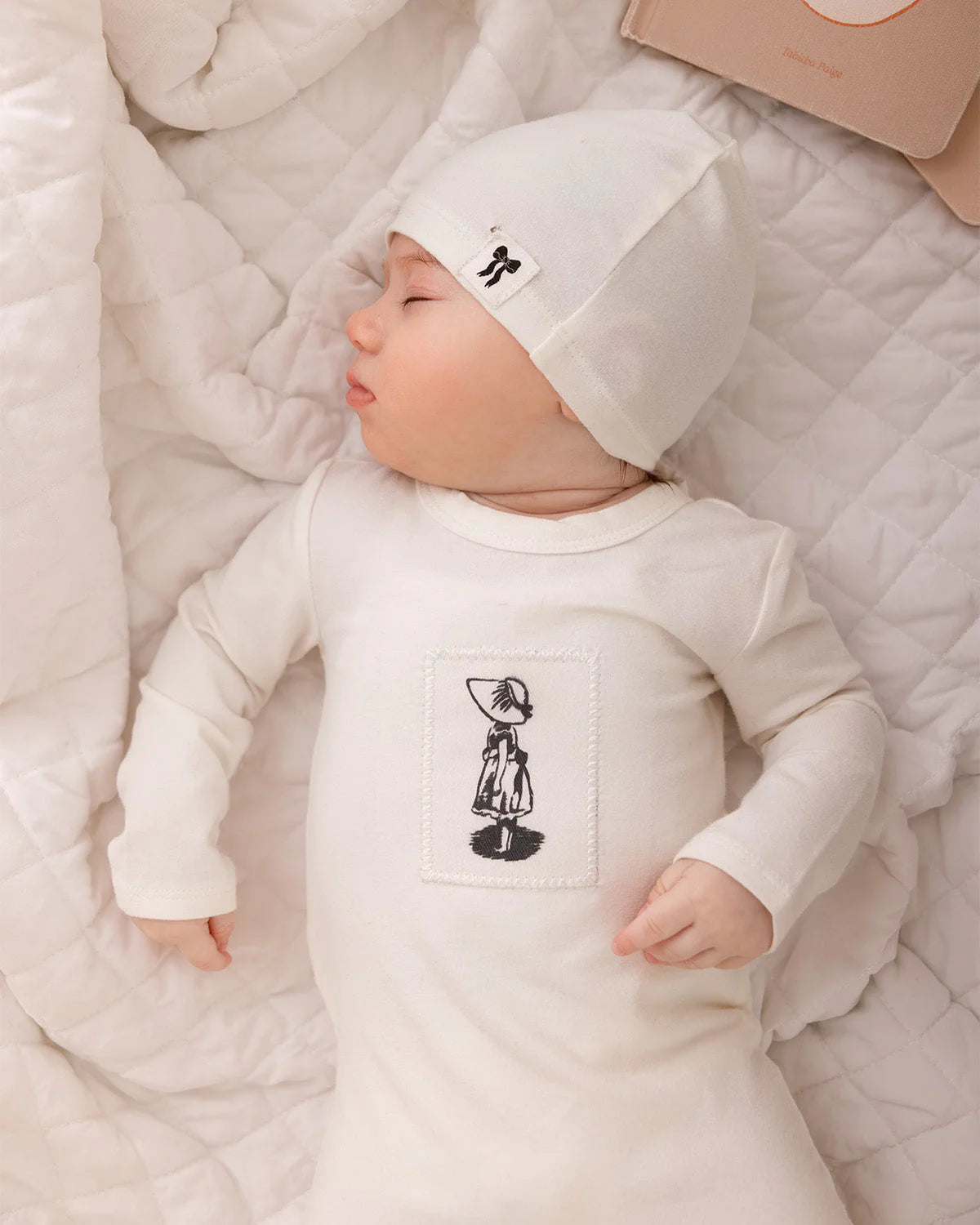 The Little Girl And Her Sun Bonnet Footie