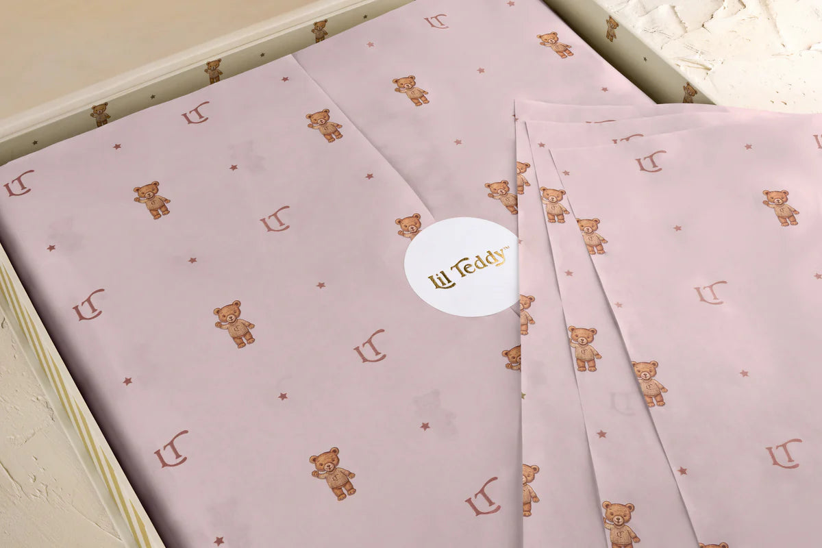 LIL TEDDY’S MERRY GO SNUGGLE SUGARY PINK