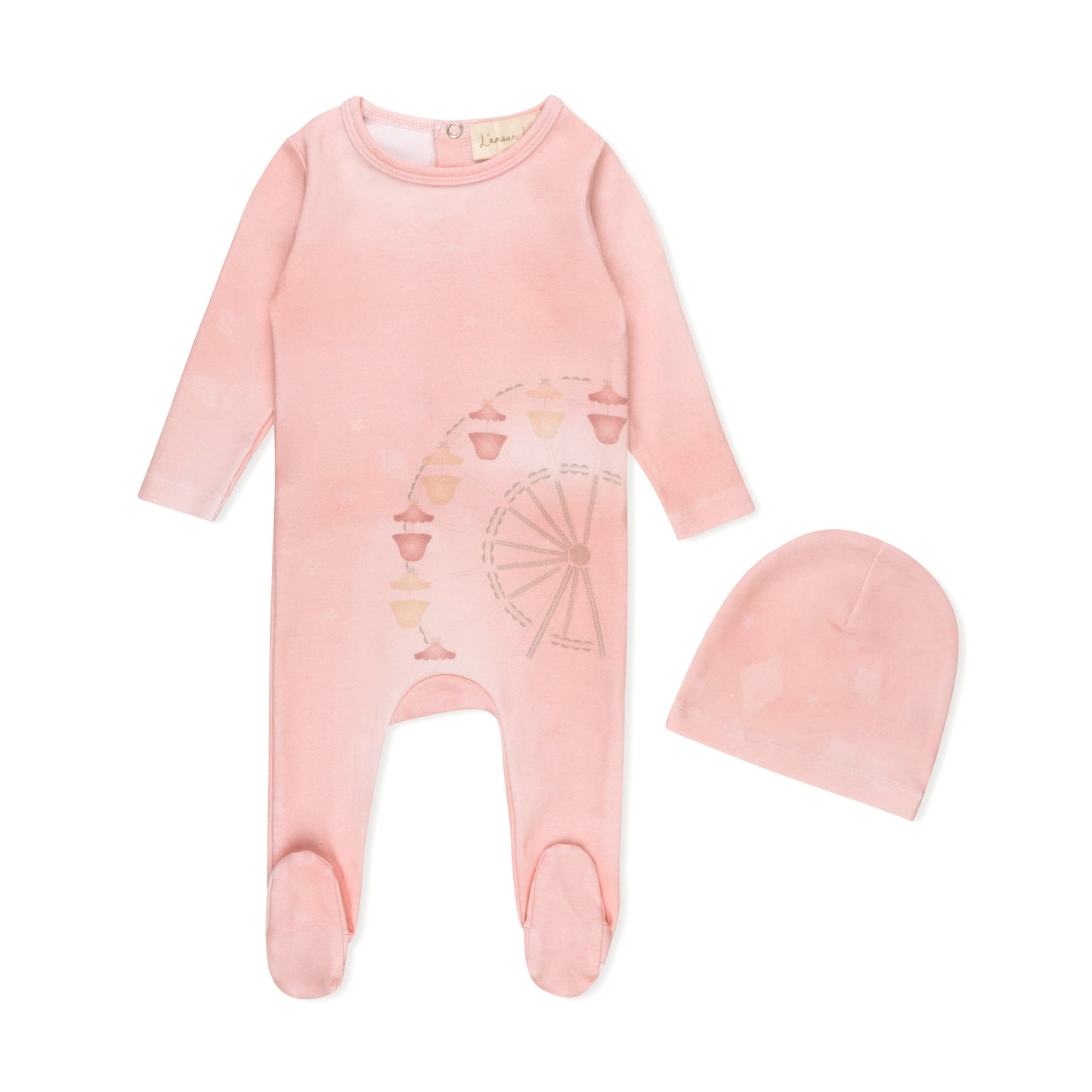 Girls Ferris Wheel Footie