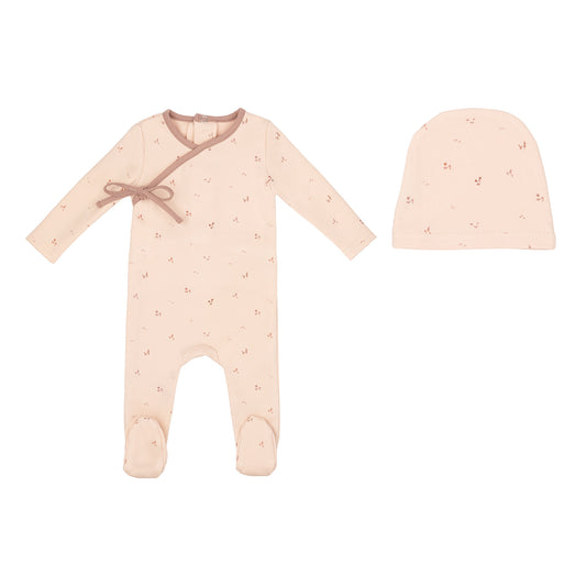 Printed Floral Footie
