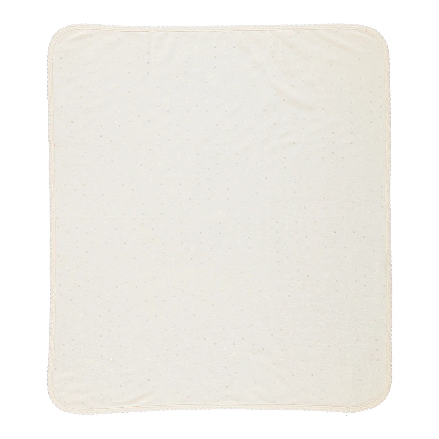 Bebe Blanket - Natural Pointelle