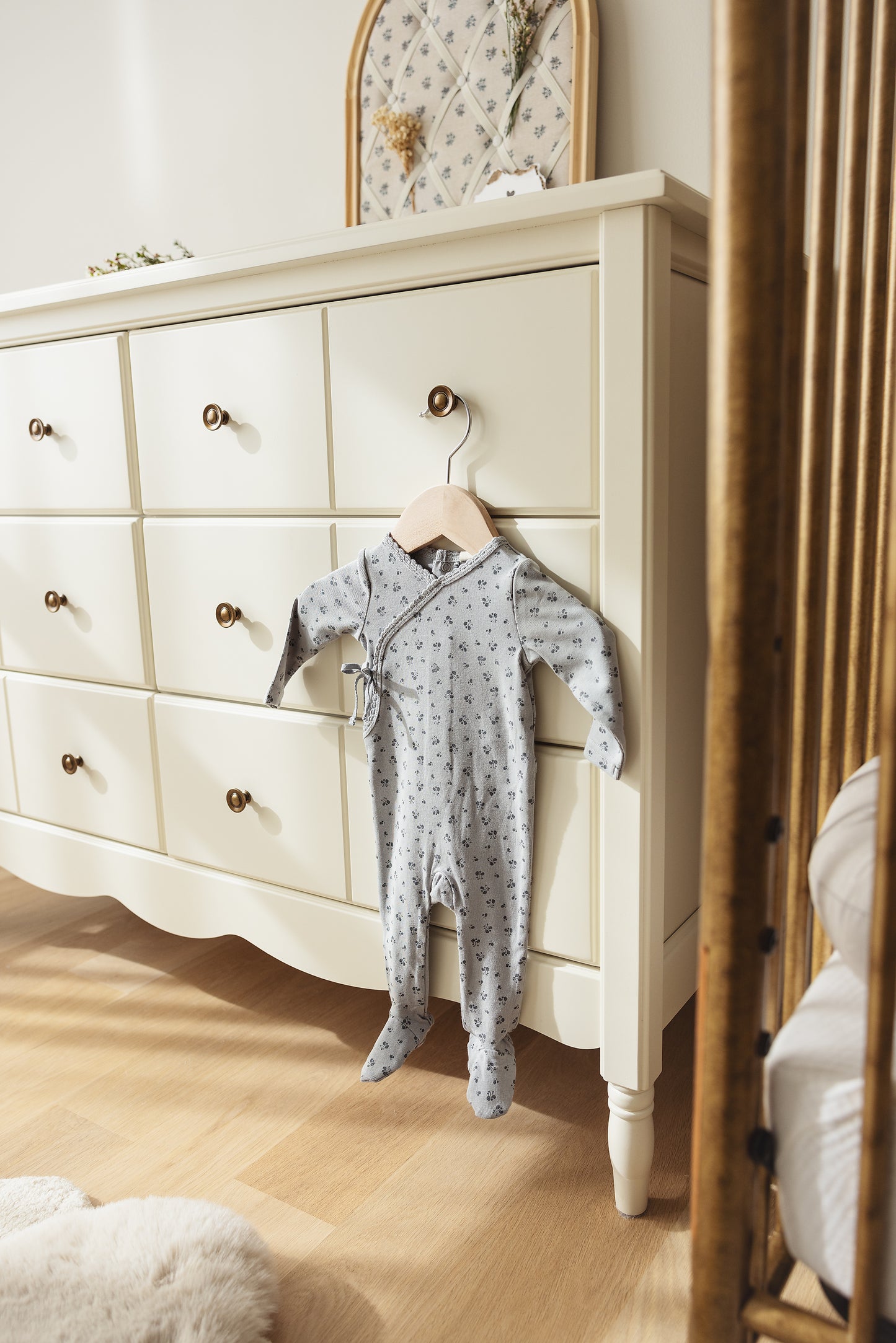 Lilette Bud Footie Set - Light Blue
