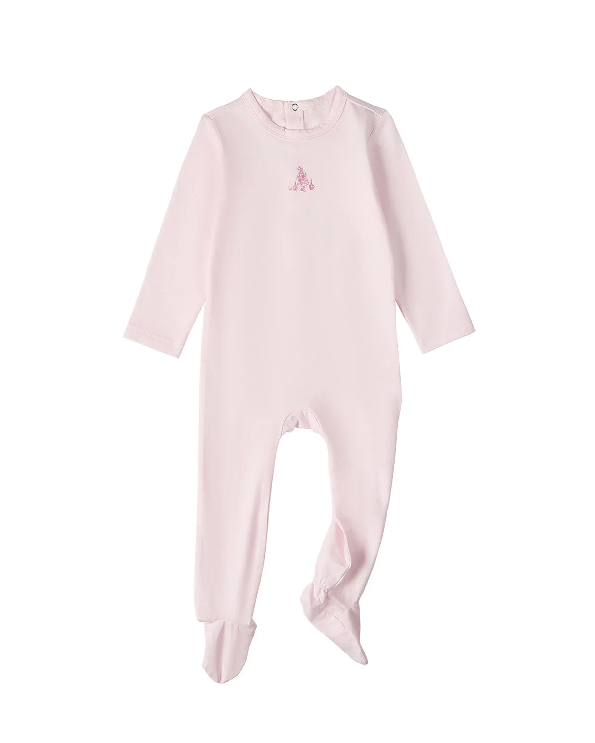 Girl Waddling Ducks Footie