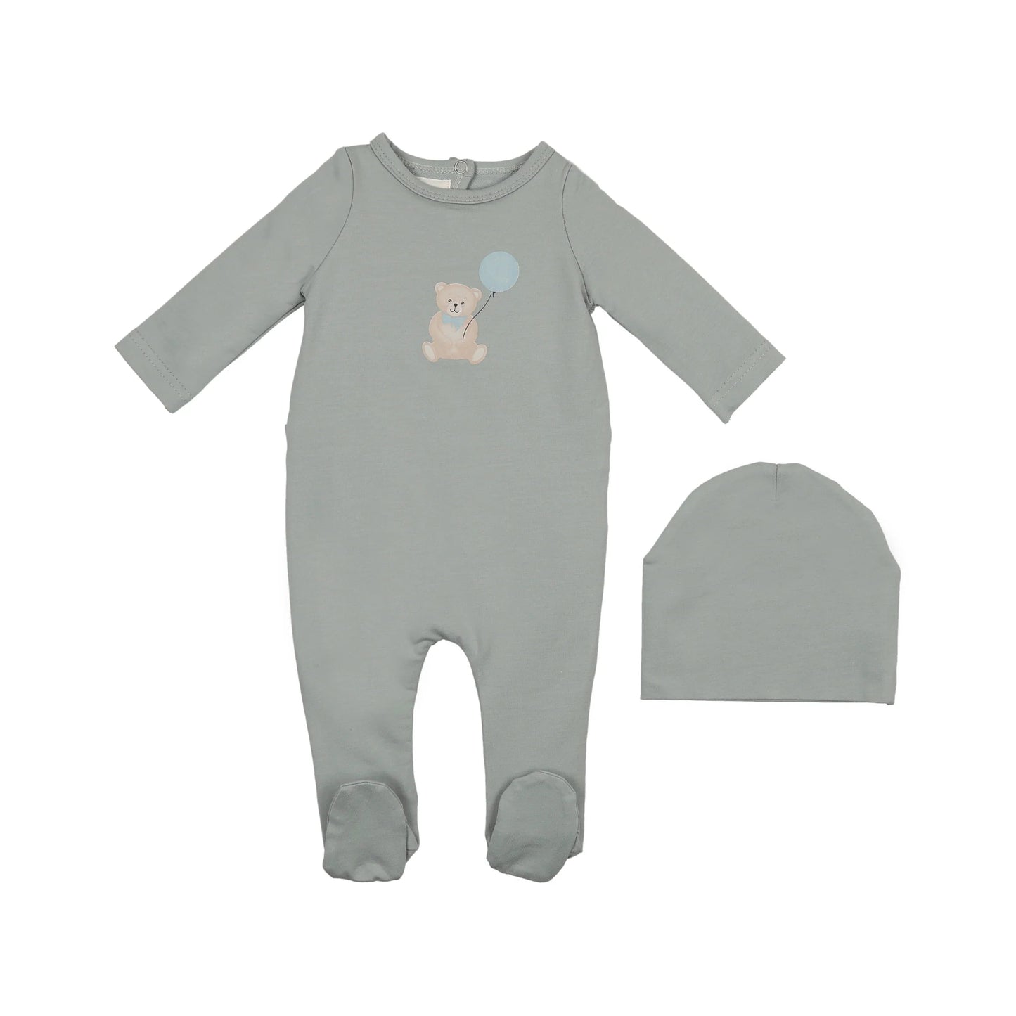 Teddy Printed Footie