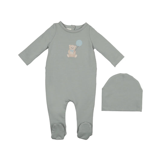 Teddy Printed Footie