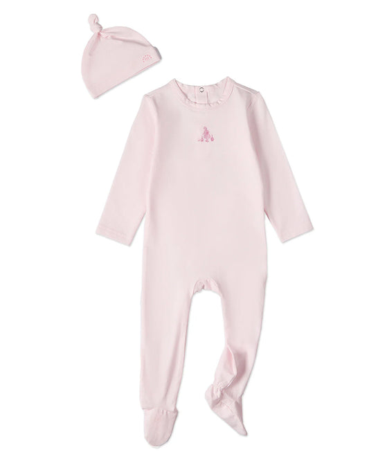 Girl Waddling Ducks Footie