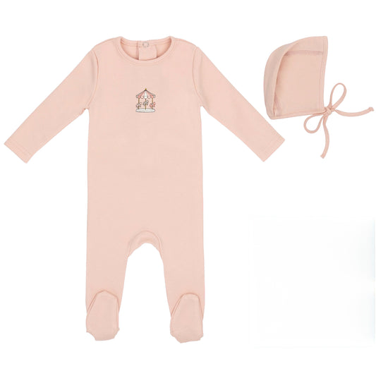 Mini Merry Pink Footie