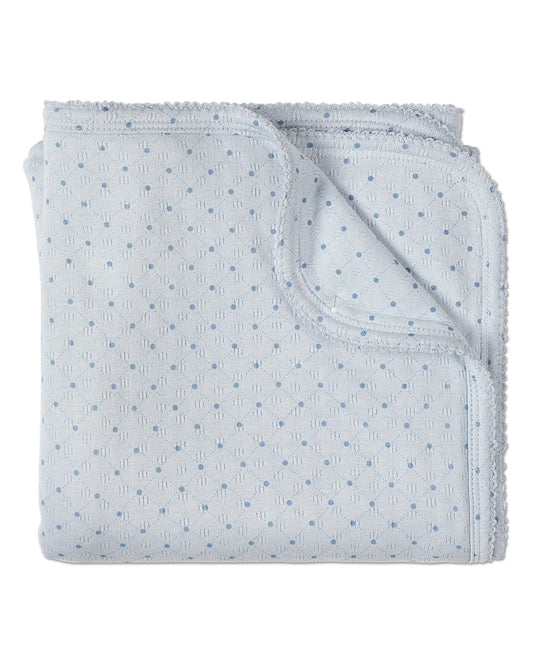 Pointelle Dot Blanket