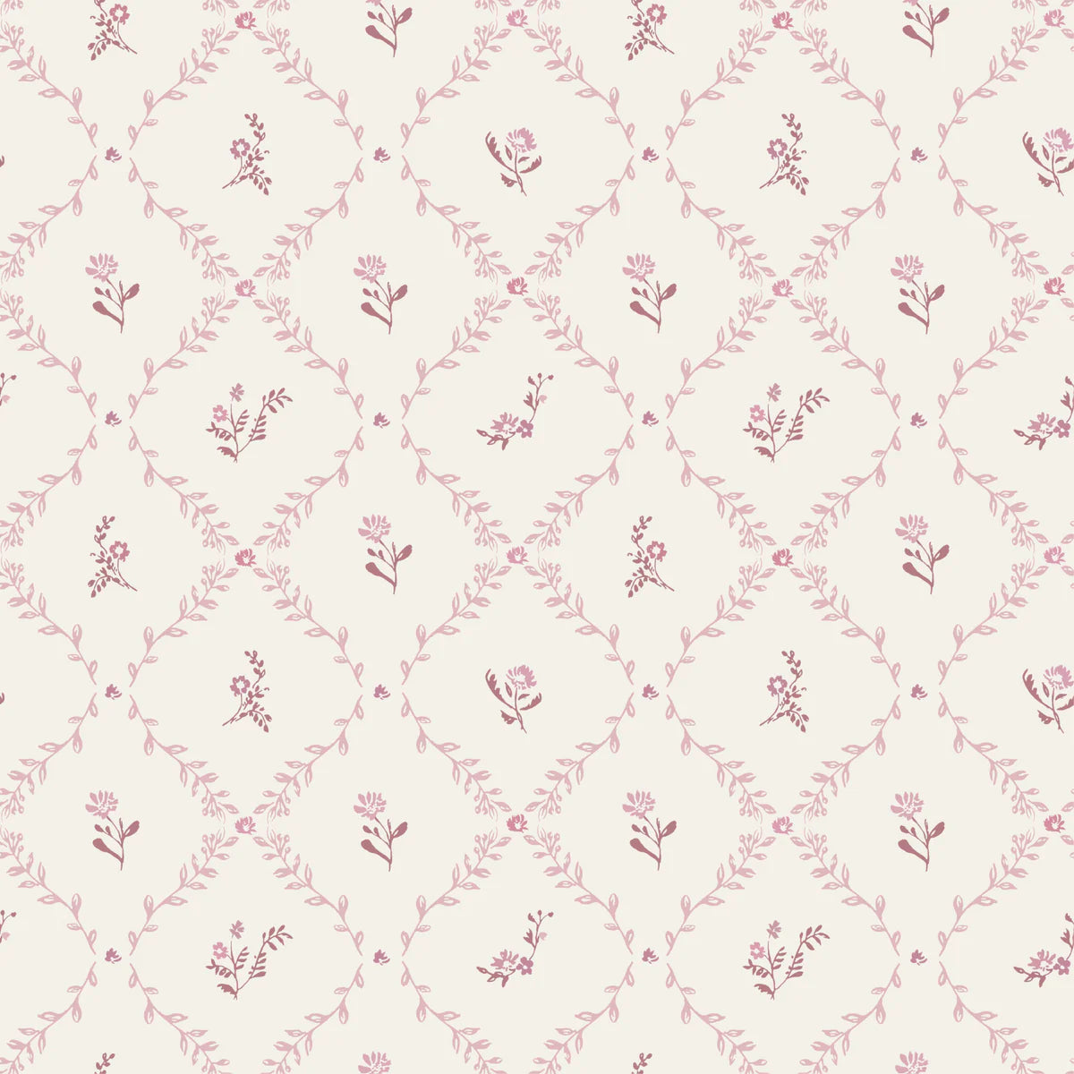 MAUVE LATTICE MUSLIN BLANKET