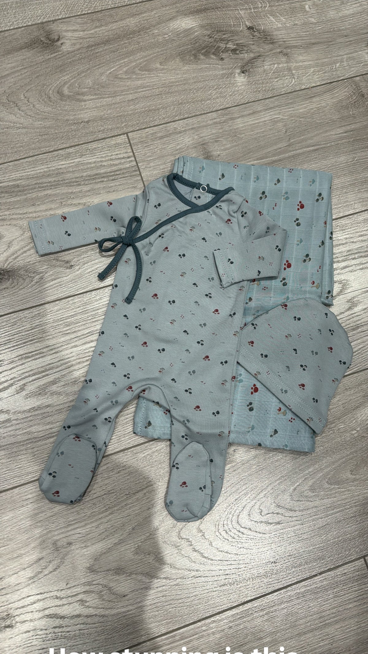 Printed Mushroom Set