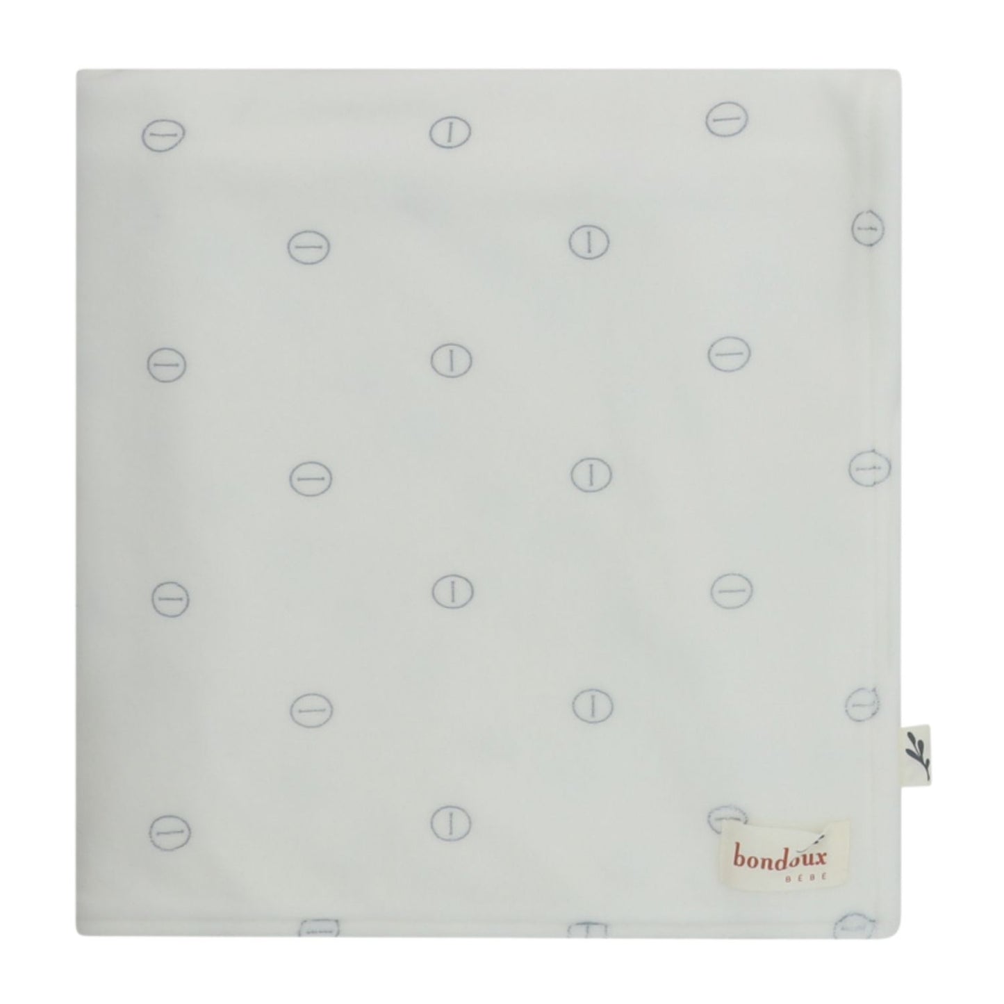 Button Velour Print Blanket