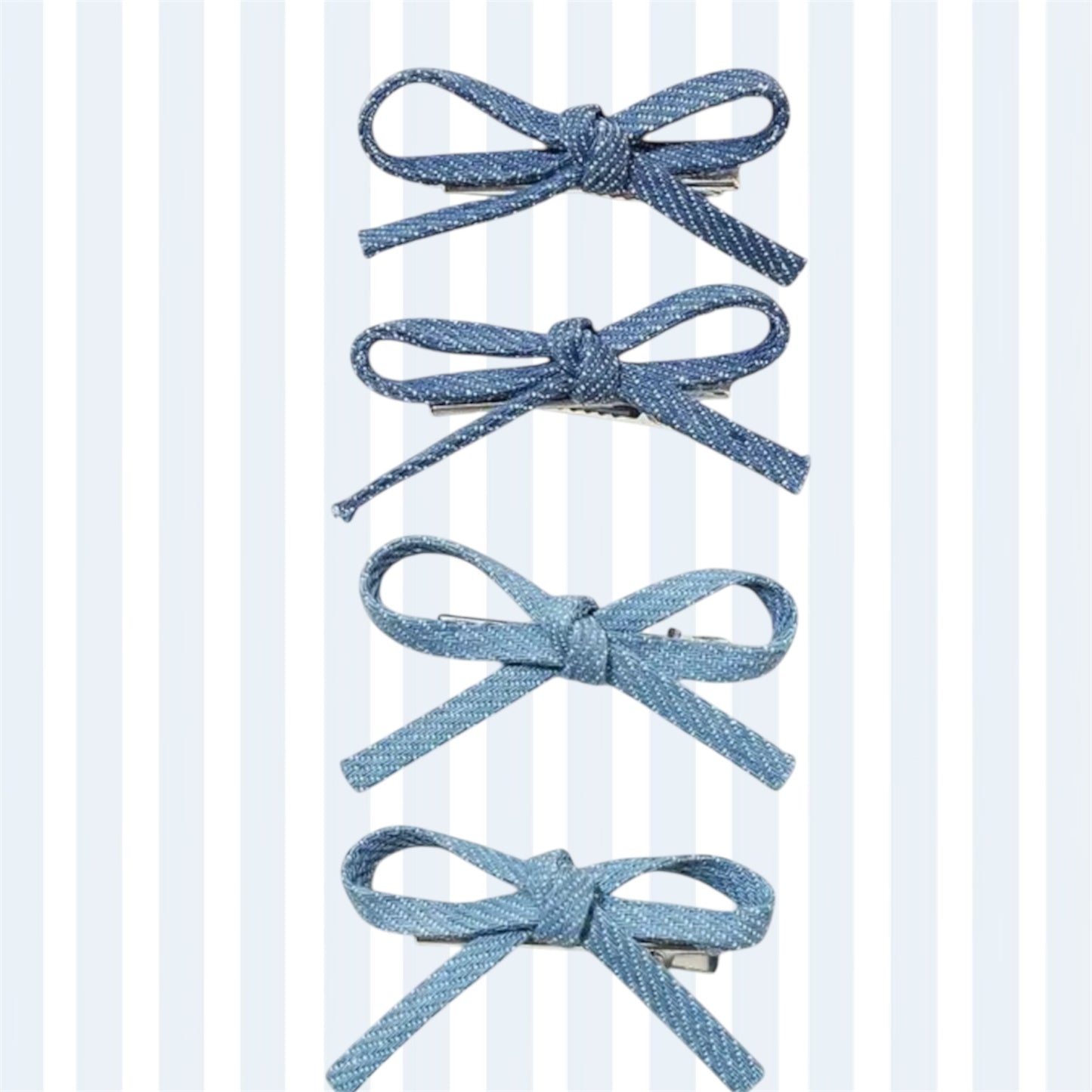 Denim Bows