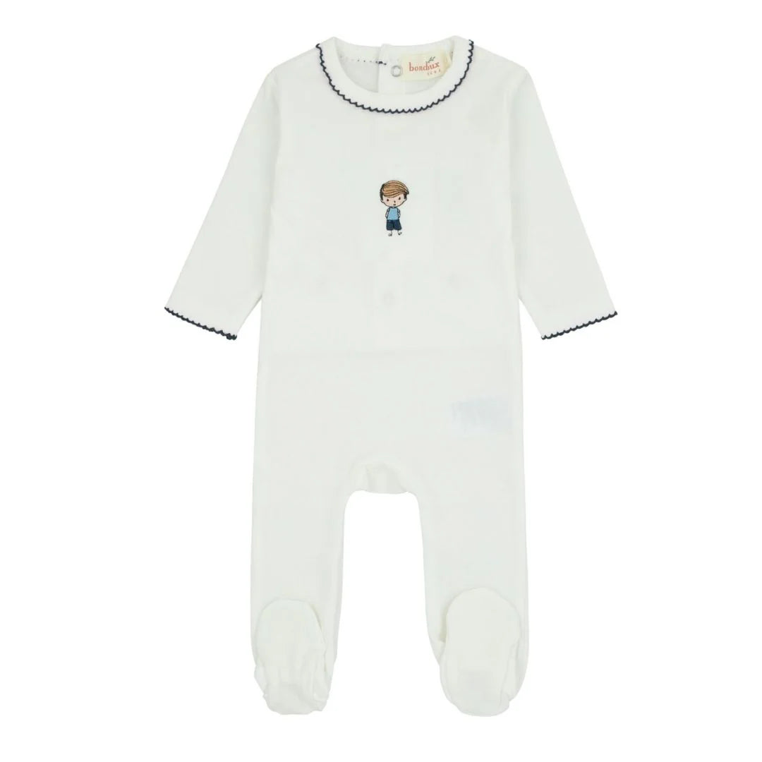 Doll Boys White Footie