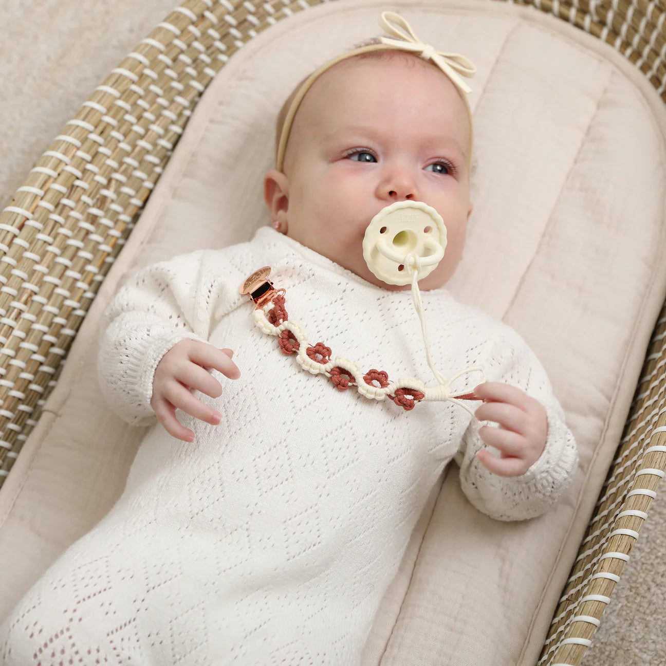 Lily Pacifier Clip