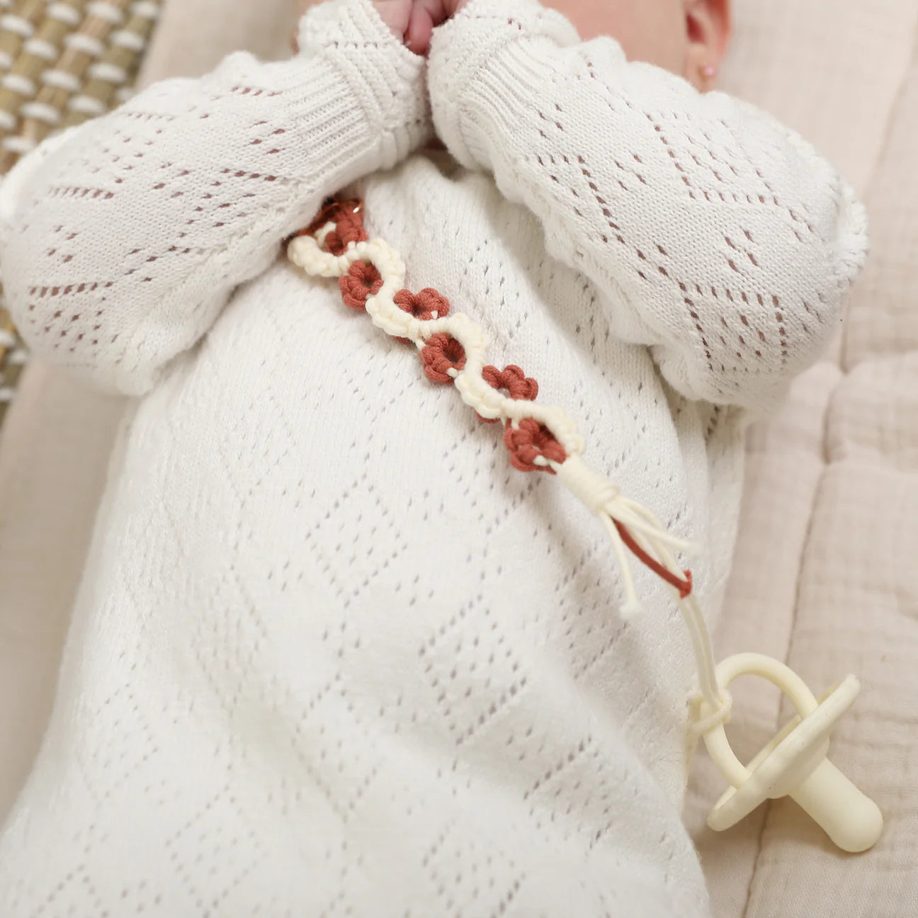 Lily Pacifier Clip