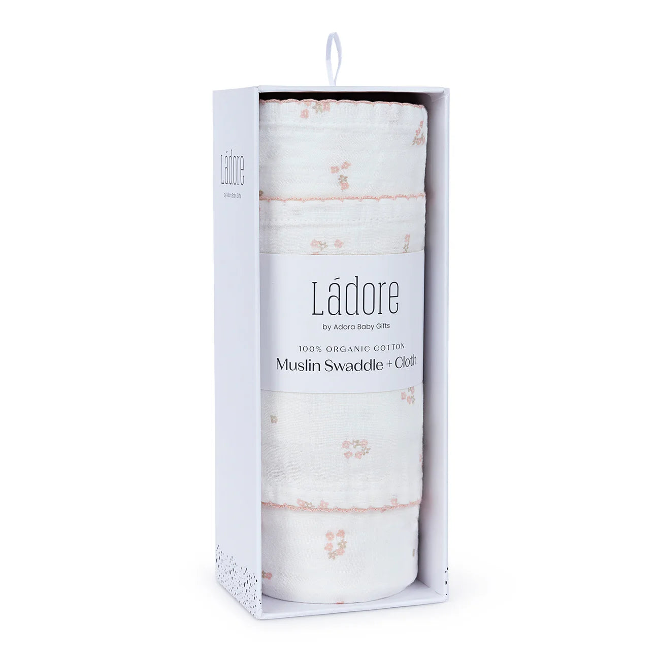 Mini Floral Blush Swaddle + Cloth