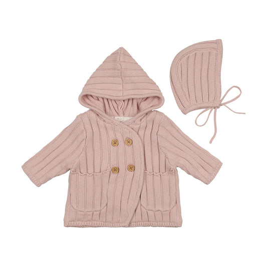 Whimsical Bloom Jacket - Dusty Pink