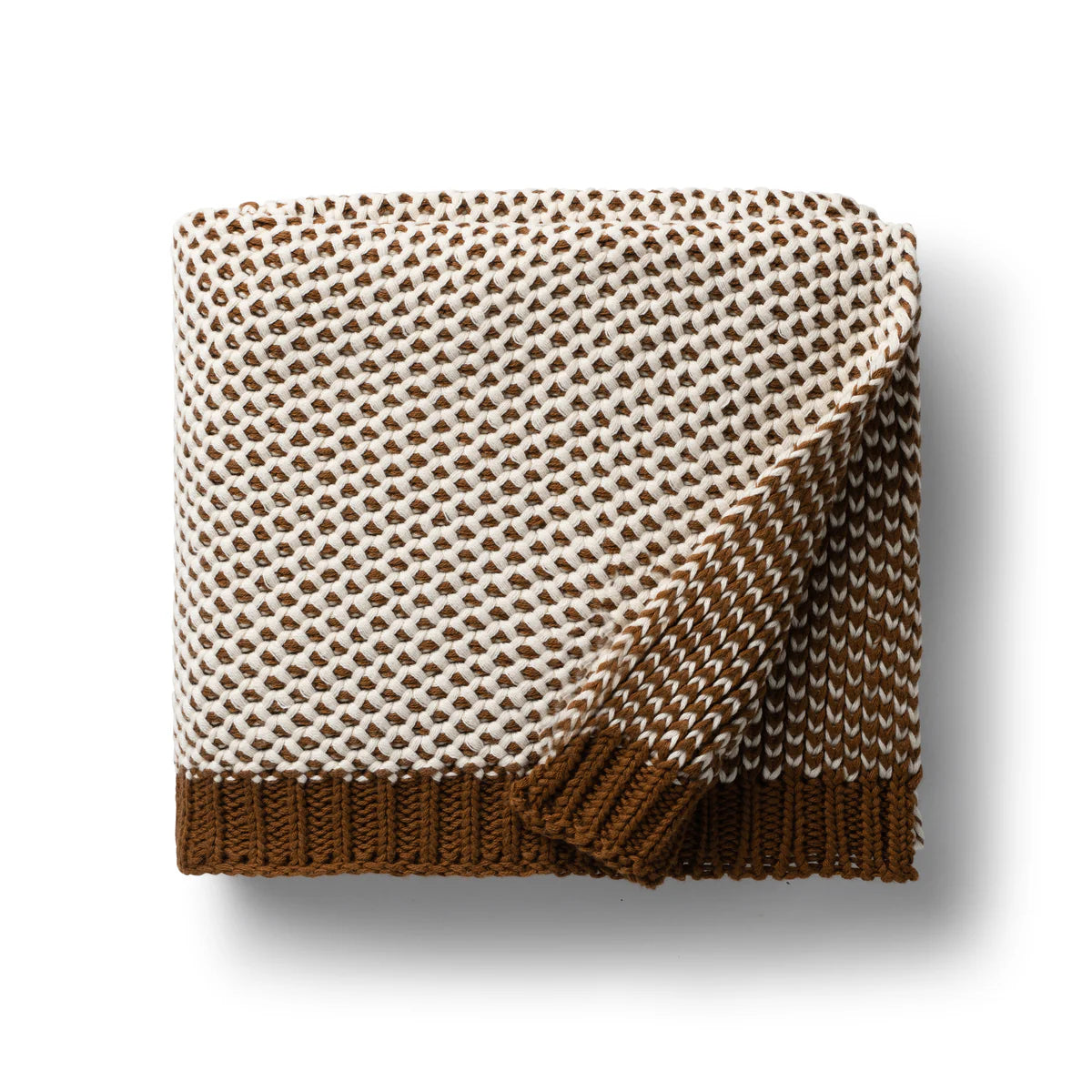 DH Honeycomb Brown Blanket