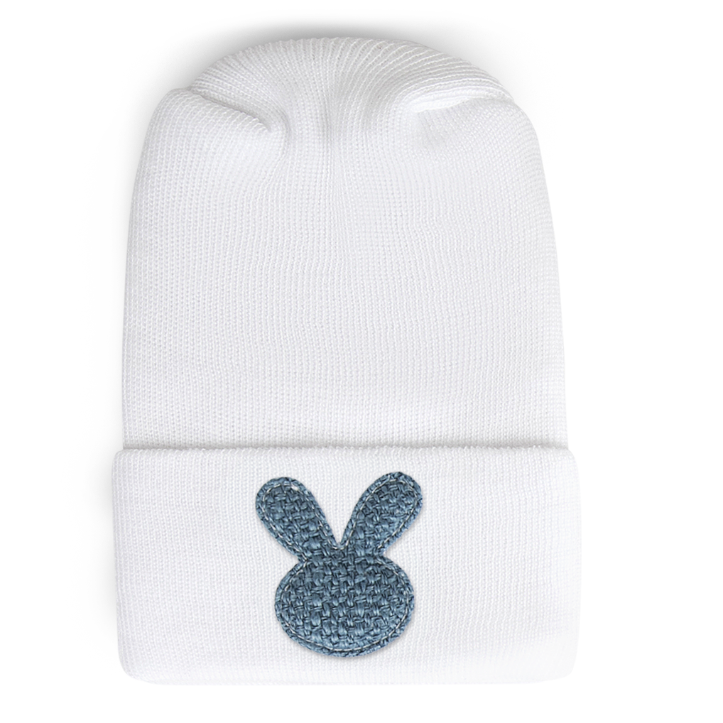 Hospital Hat - Weave Denim Bunny