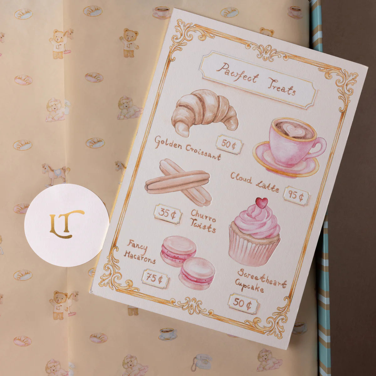 THE LIL TEDDY'S PAWFECT BREW SUGARY PINK