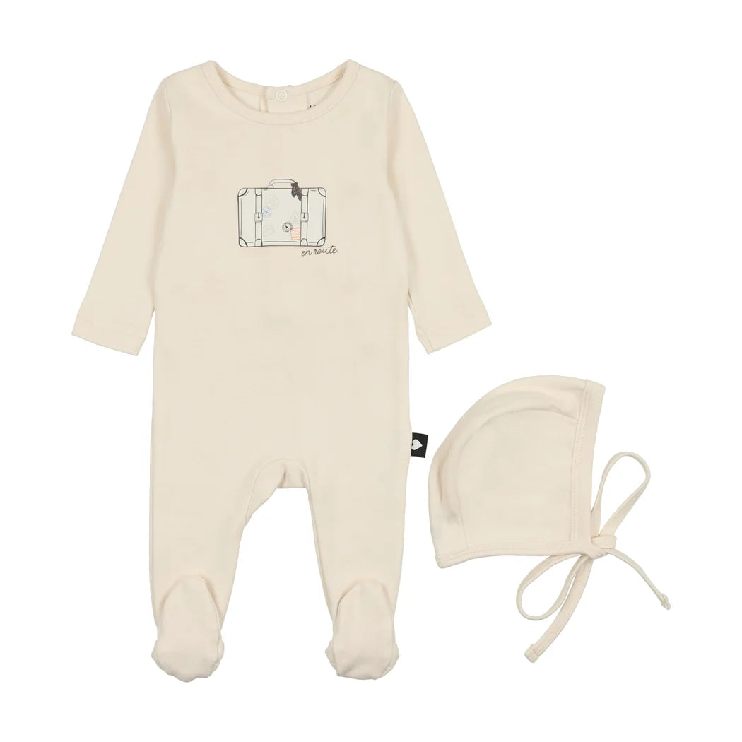 Valise Footie & Bonnet