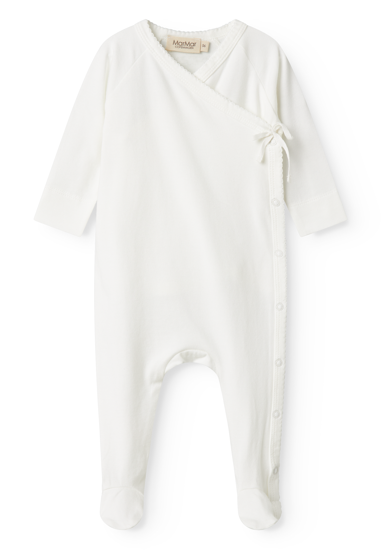 Rubetta Footie - Gentle White