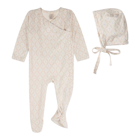 Harlequin Diamond All Over Print Footie