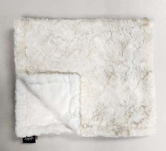 Smokey Natural Minky Blanket