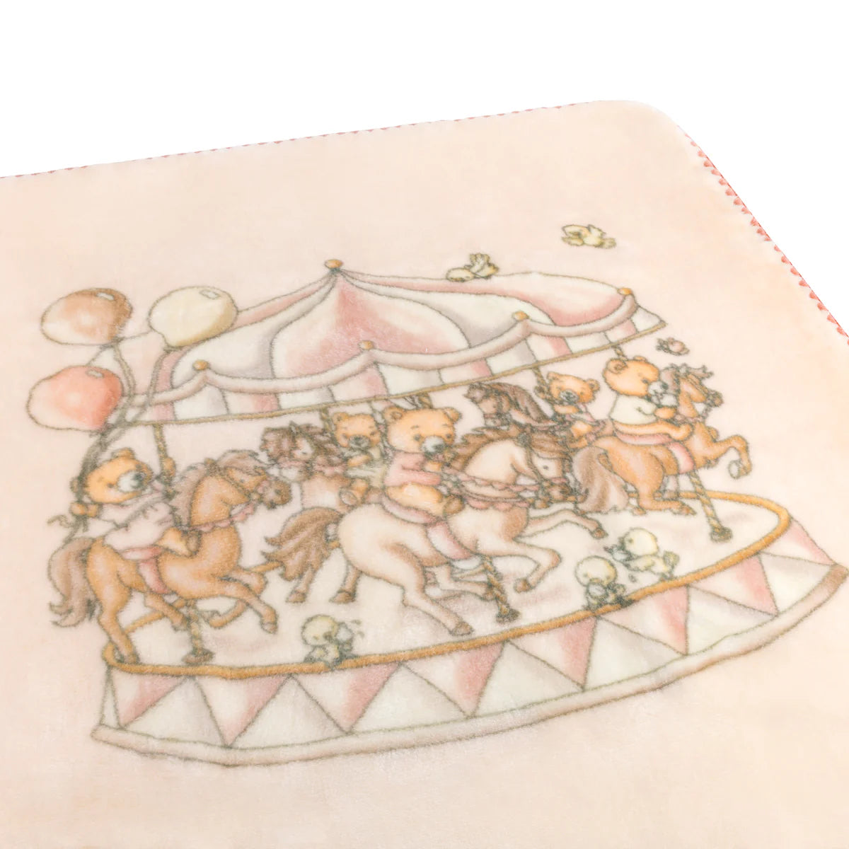 LIL TEDDY’S MERRY GO SNUGGLE SUGARY PINK