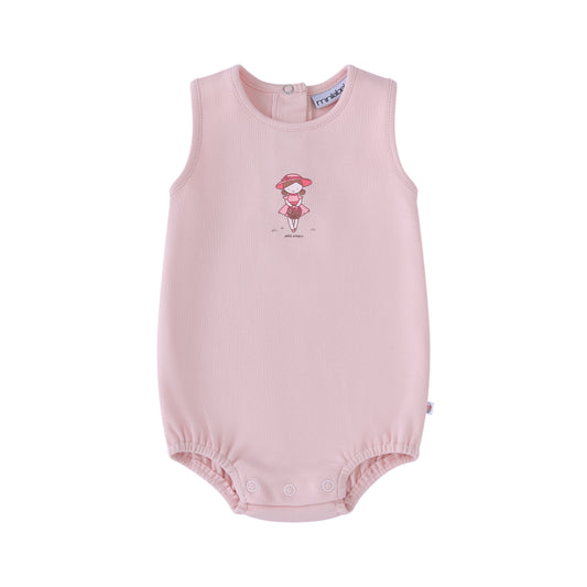 Pink Doll Romper