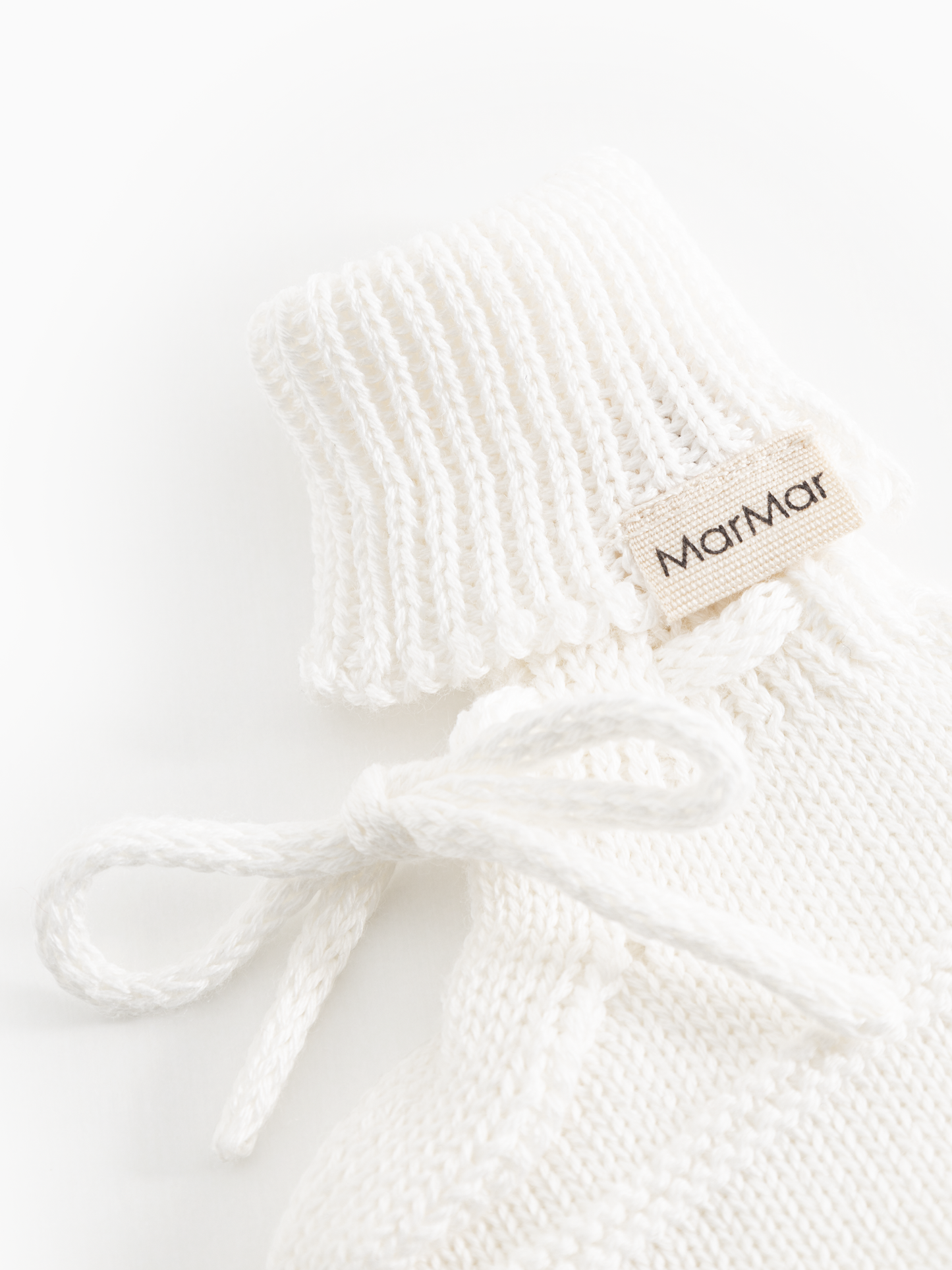 Abootie, Knit Bootie - Gentle White