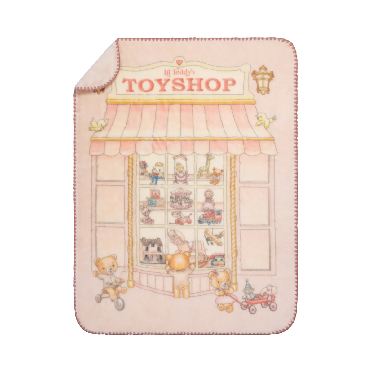 LIL TEDDY'S TOYSHOP SUGARY PINK