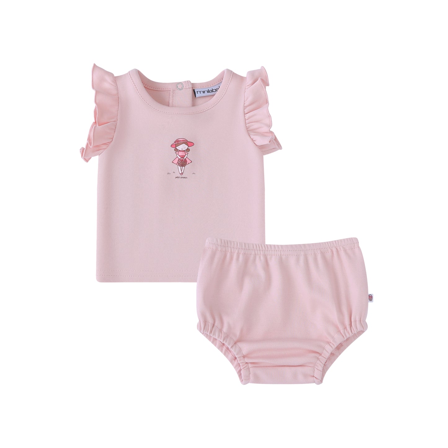 Pink Doll Two Piece Set