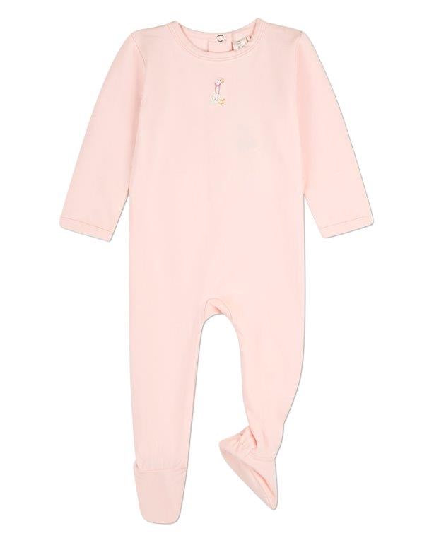 Girl's Sitting Goose Footie