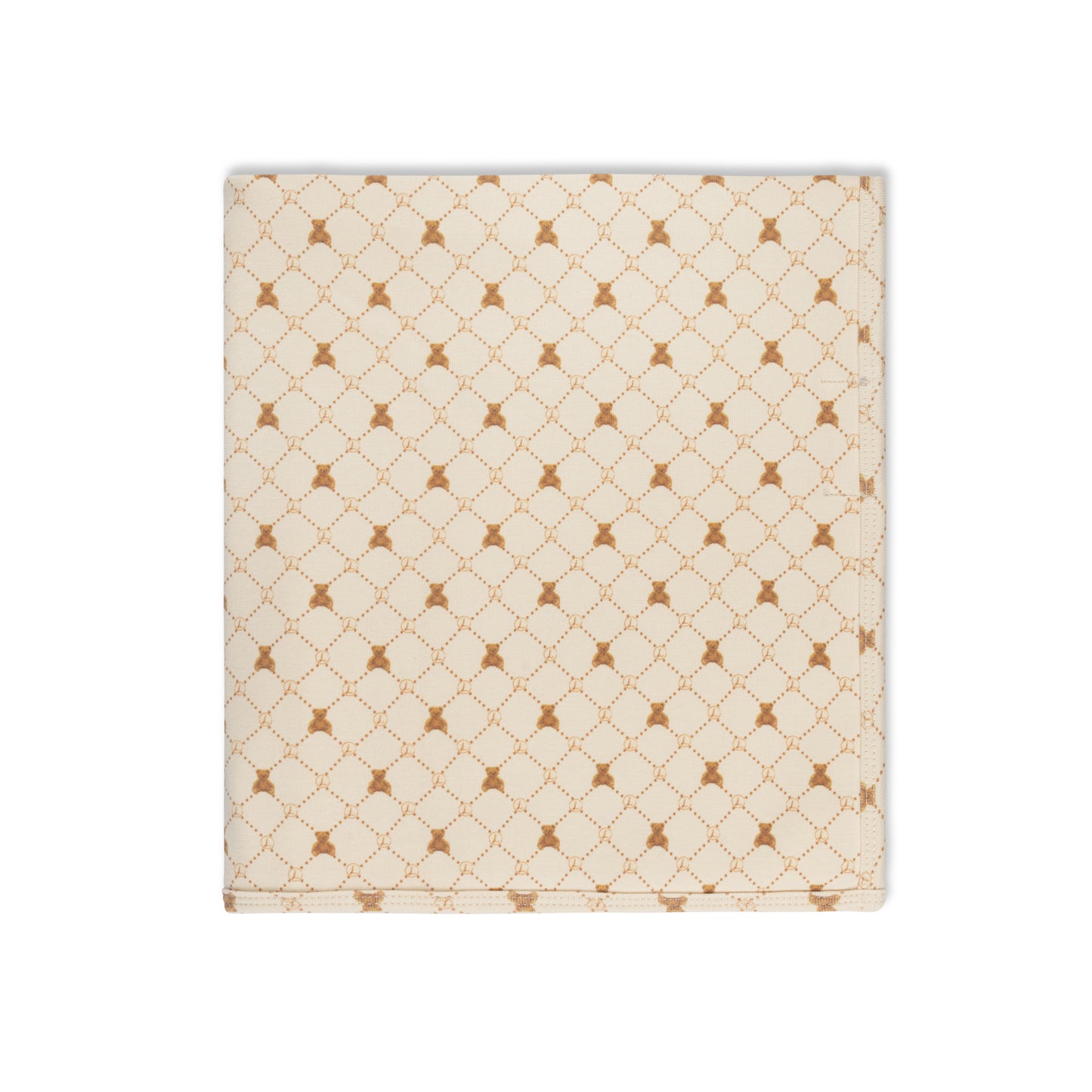 Bear Grid Blanket - Boys