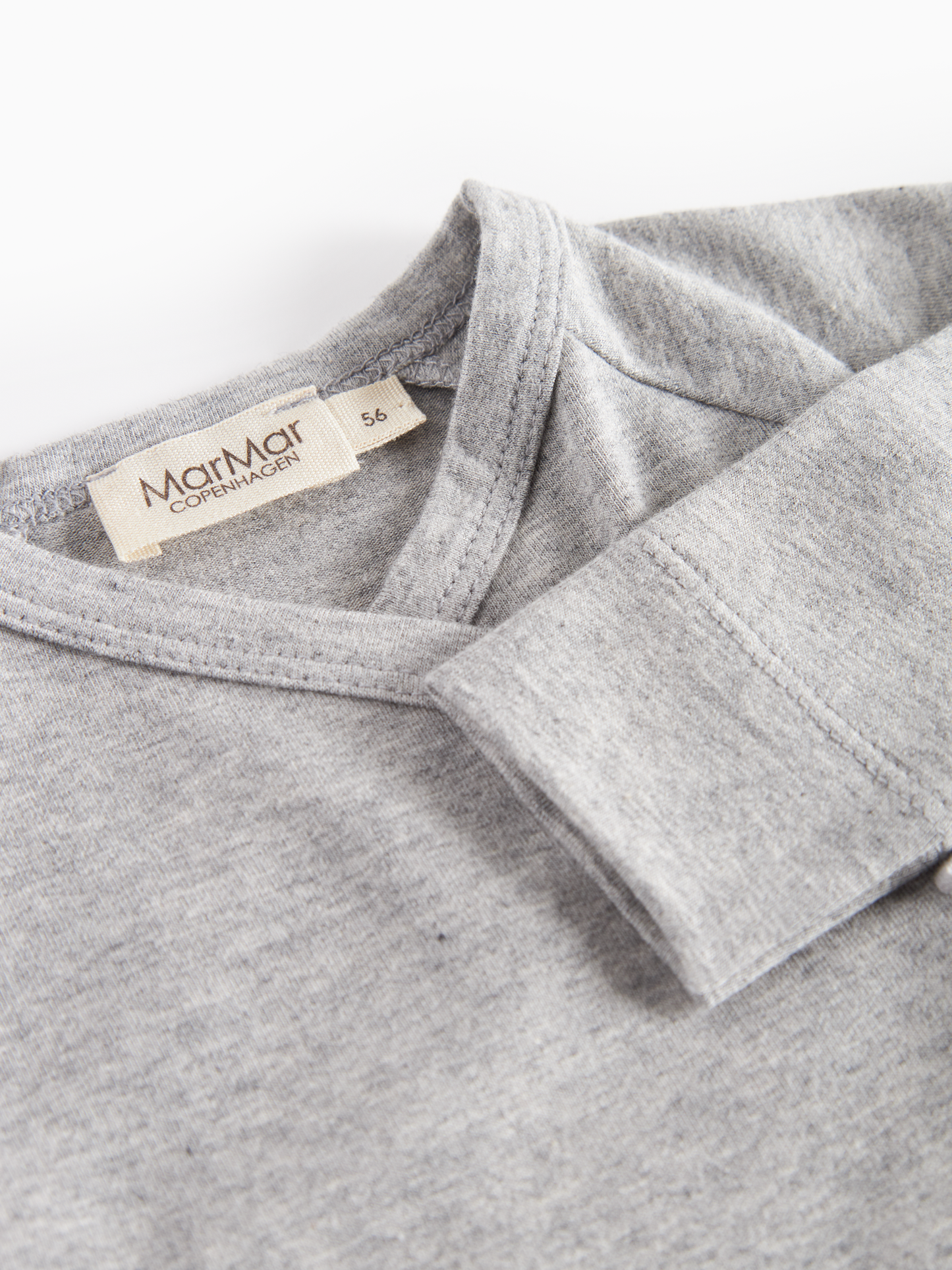 Rubetta Footie - Light Grey Melange