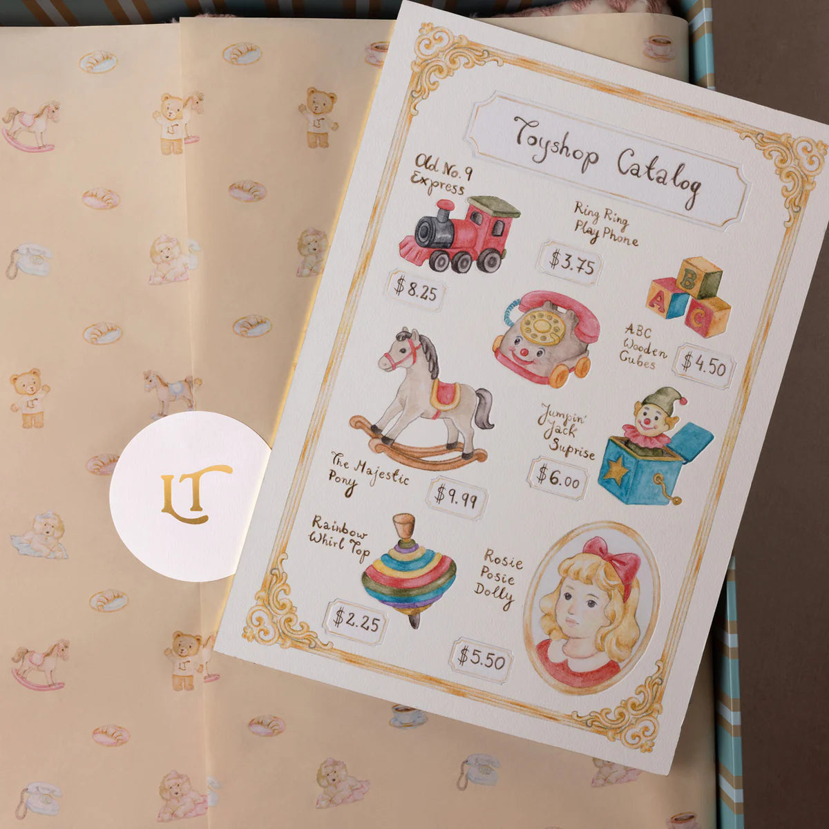 LIL TEDDY'S TOYSHOP BLUEBERRY BISCUIT