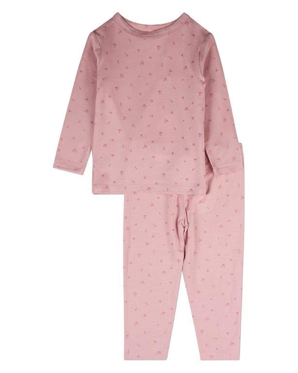 Delightful Cherries 2 Pc Set - Pink
