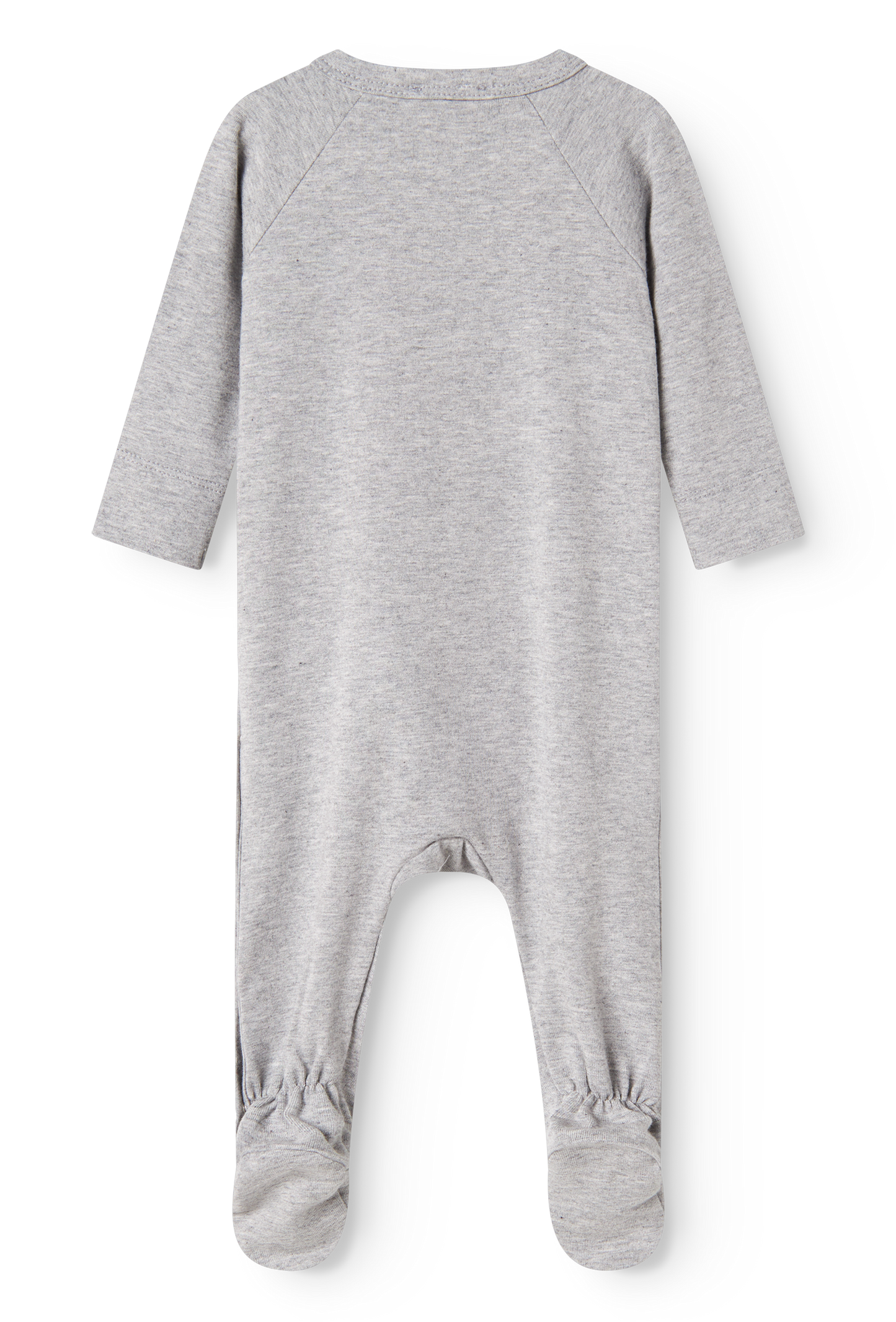 Rubetta Footie - Light Grey Melange