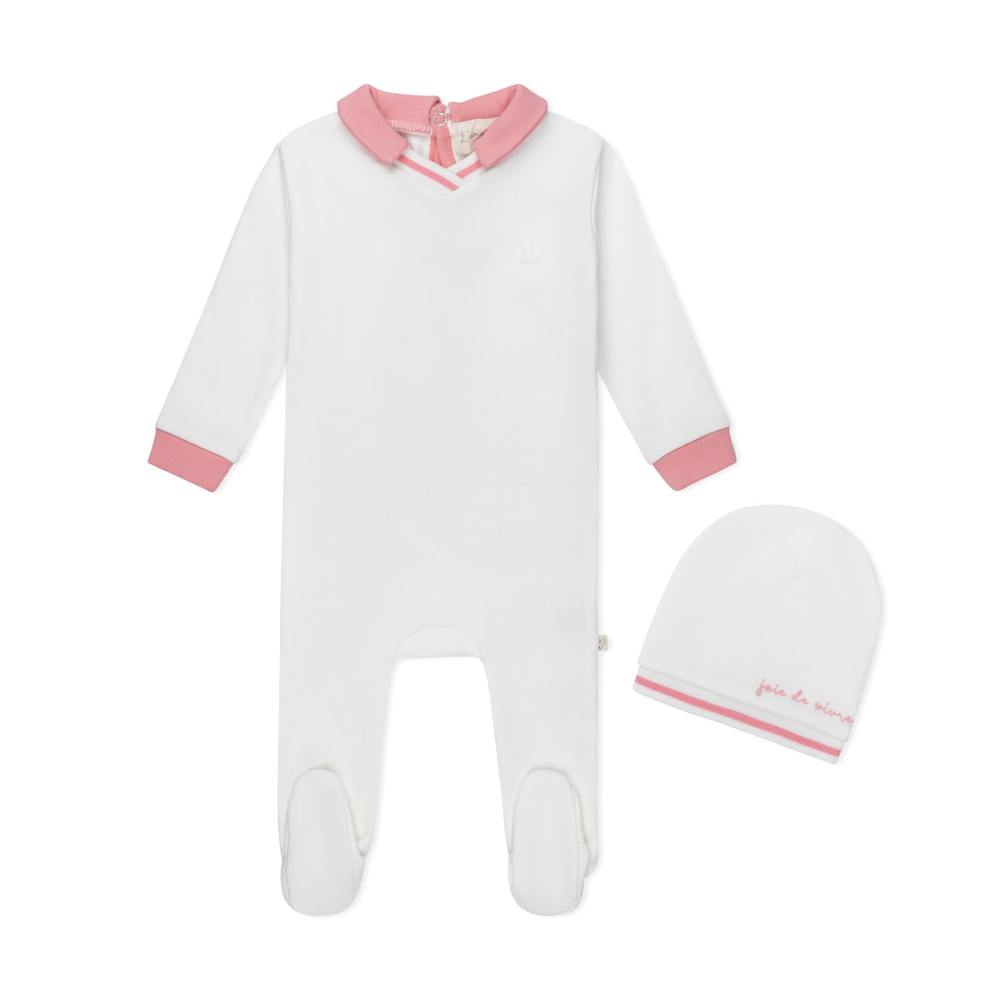 Girls Polo Embossed Footie