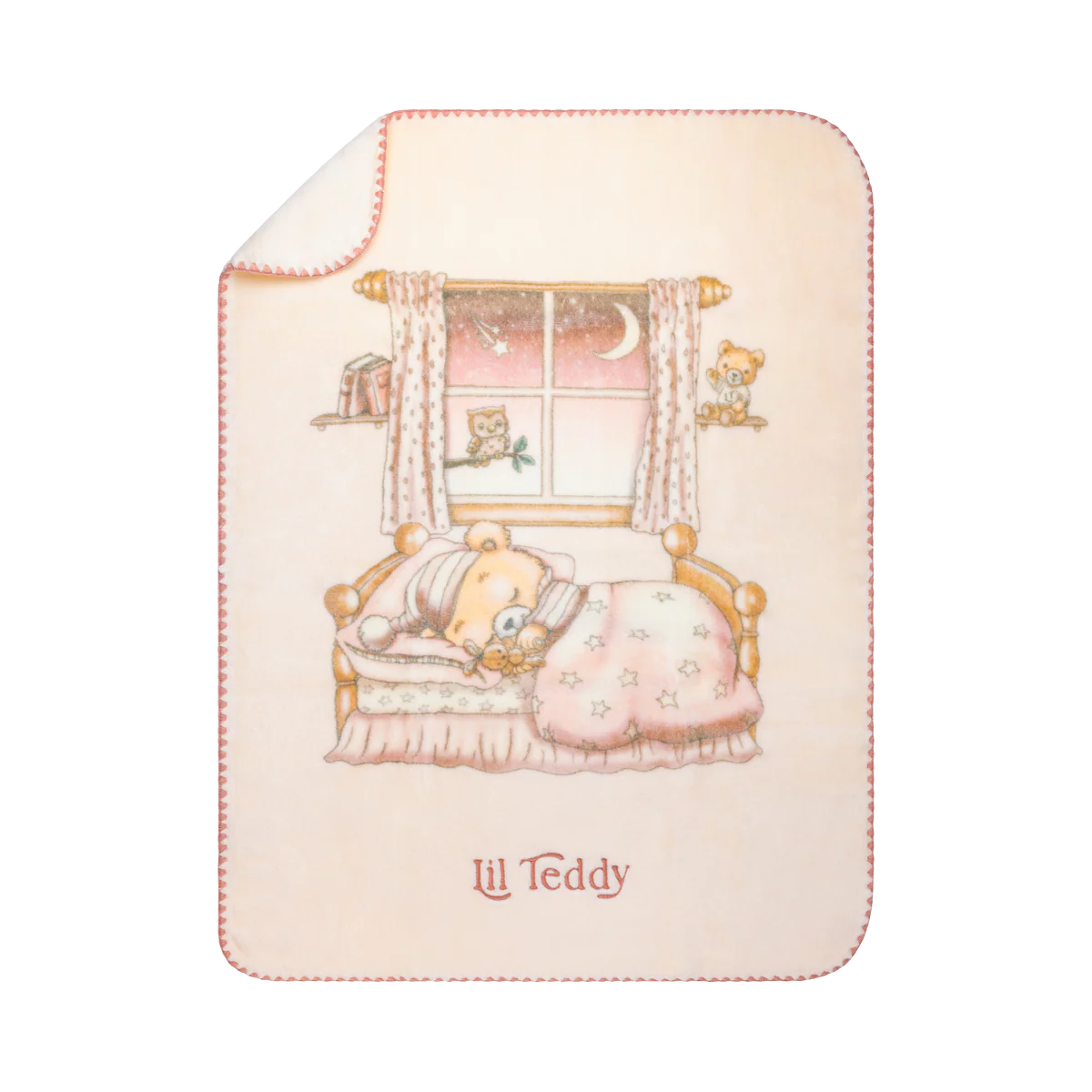 LIL TEDDY'S TWINKLE TWINKLE LIL BEAR SUGARY PINK