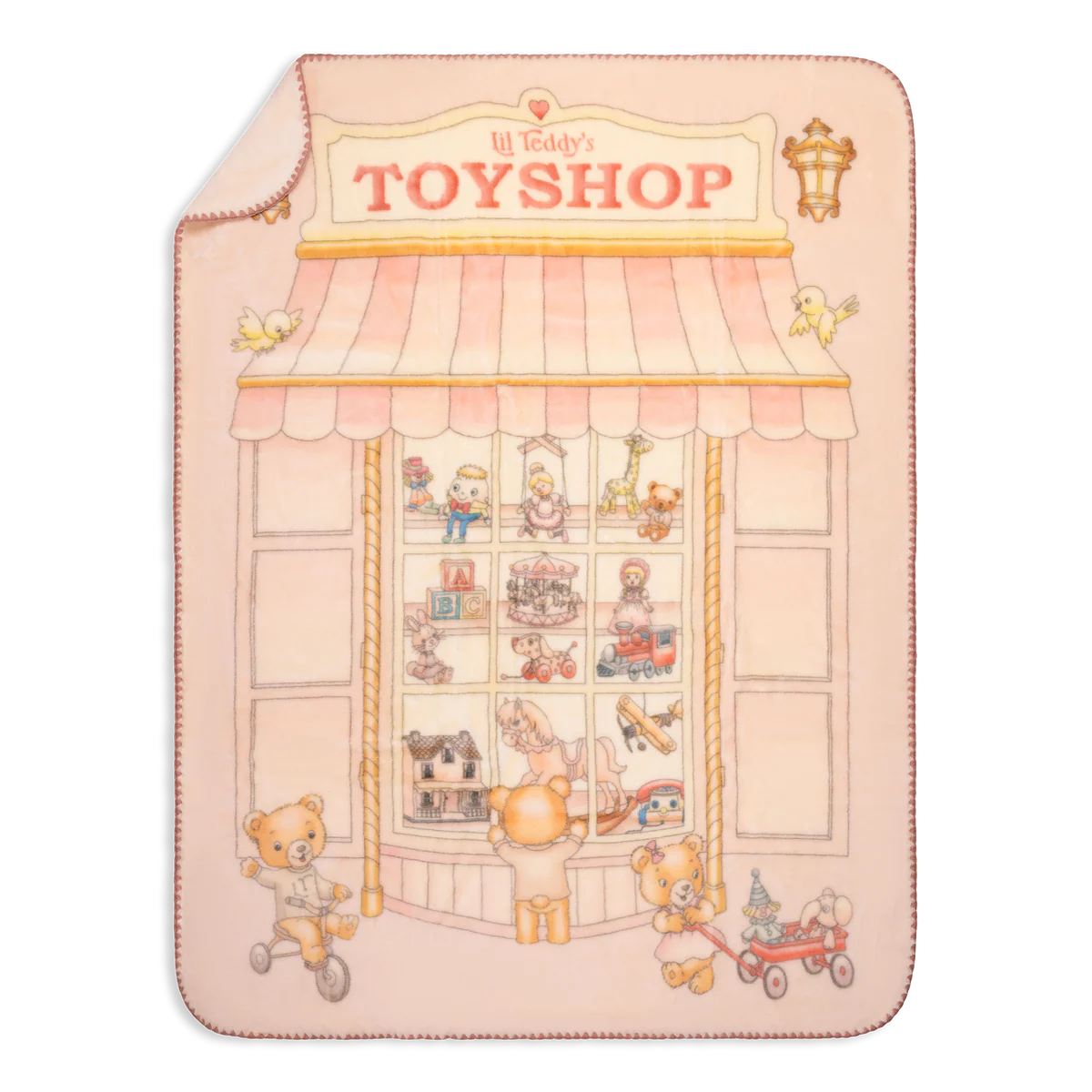 BIGGER TEDDY'S TOYSHOP SUGARY PINK