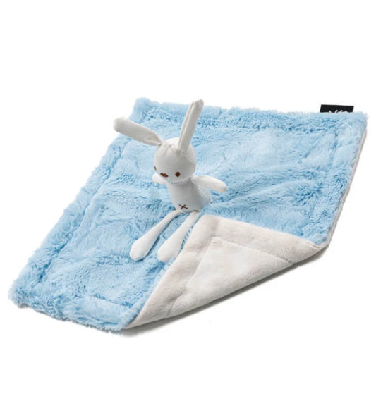 Cozy Sky Bunny Mini Minky Lovey
