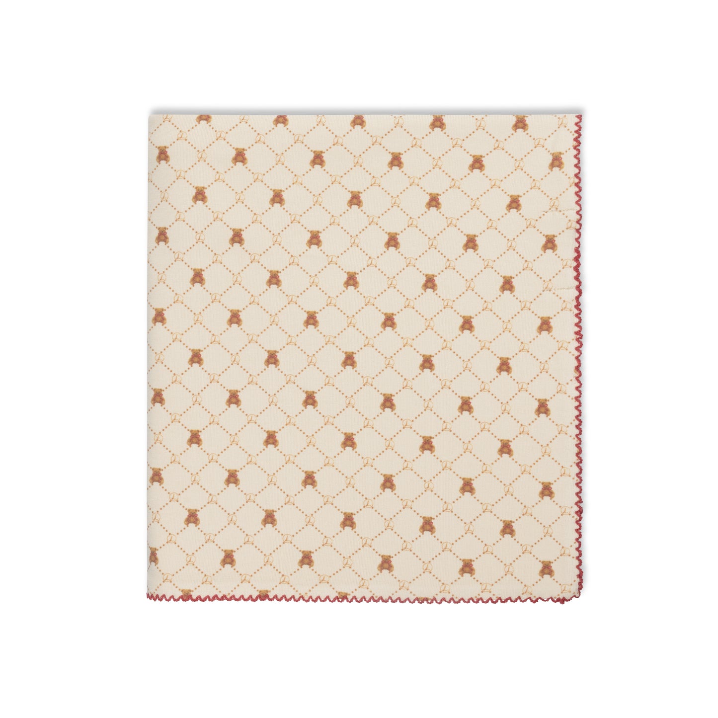 Bear Grid Blanket - Girls