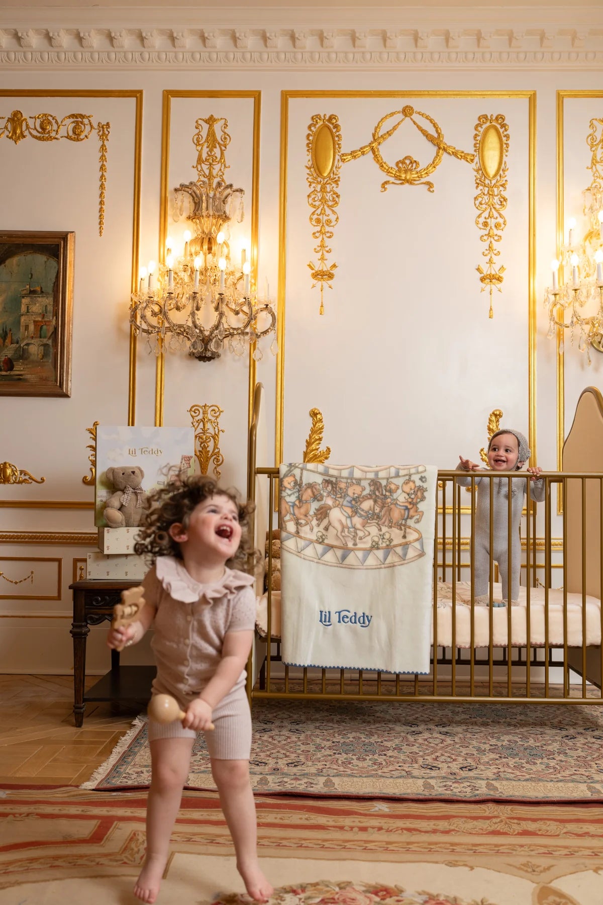 LIL TEDDY’S MERRY GO SNUGGLE BLUEBERRY BISCUIT