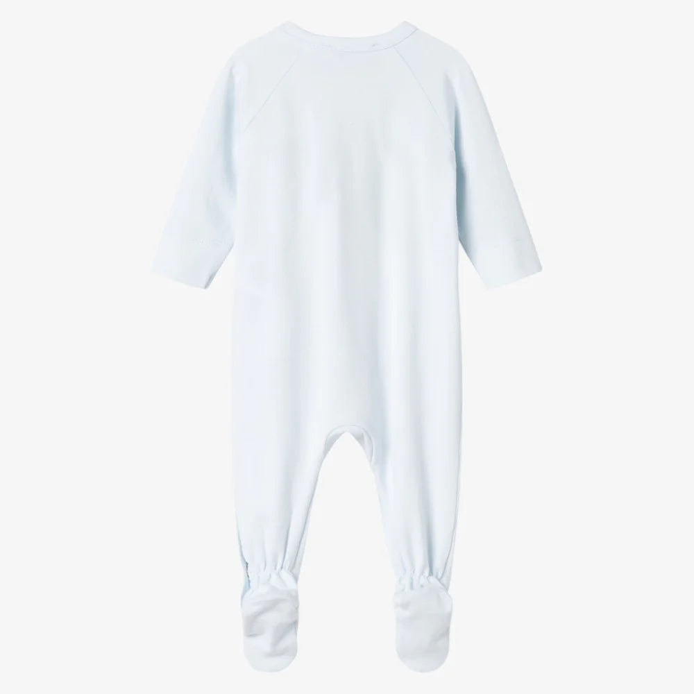 Rubetta Footie - Light Blue