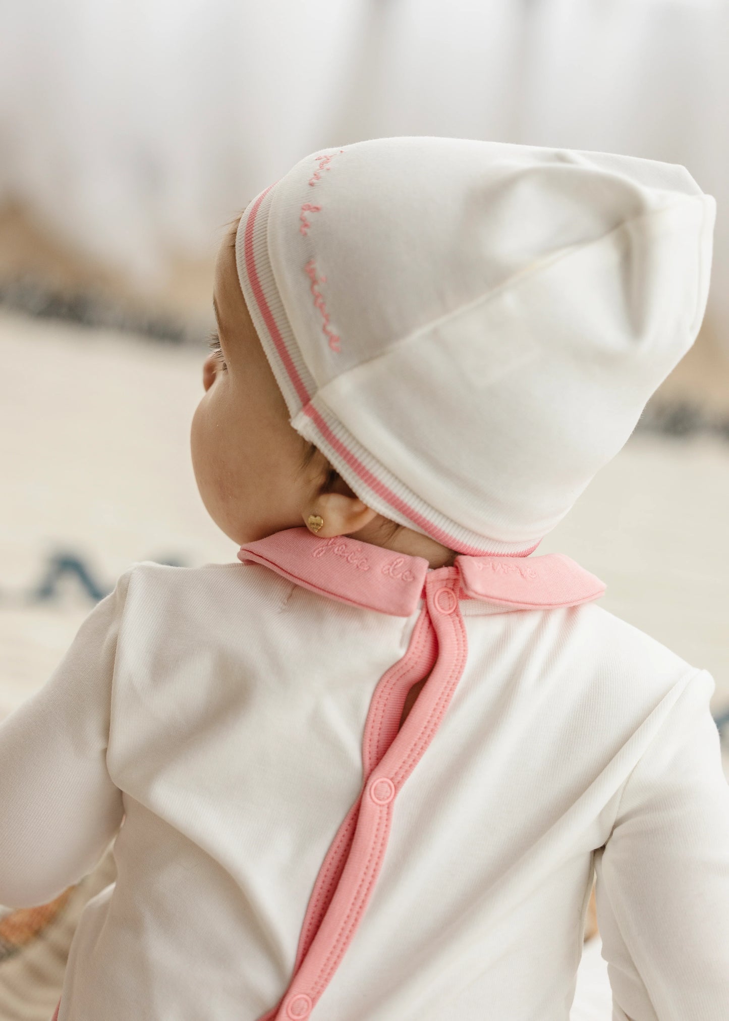 Girls Polo Embossed Footie
